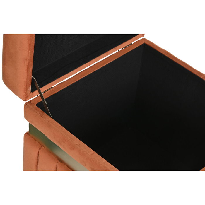 Banquette DKD Home Decor Bleu Vert Orange Doré Bois MDF 93 x 47 x 45 cm (3 Unités) Banquette DKD Home Decor Bleu Vert Orange Doré Bois MDF 93 x 47 x 45 cm (3 Unités)