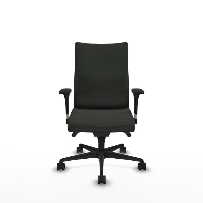 Piqueras Y Crespo Albacete Confidente - Chaise de bureau avec mécanisme synchrone, Noir