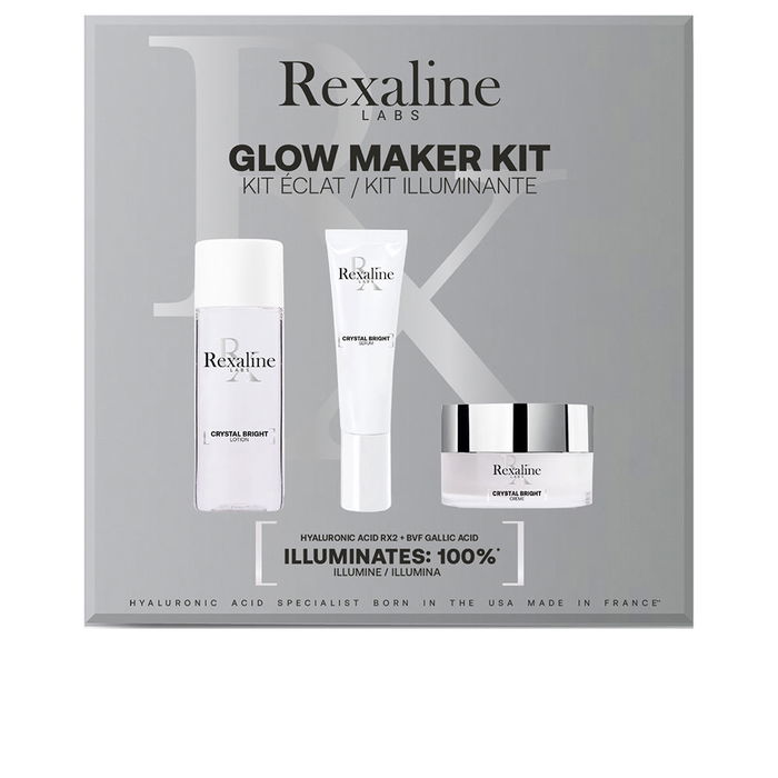 Rexaline CRISTAL BRILLANT Lot de 3 pièces Crème Anti-Âge Visage & Corps Hydratante Fortifiante Antioxydante Éclat Vitalité 20ml + 10ml + 10ml Rexaline CRISTAL BRILLANT Lot de 3 pièces Crème Anti-Âge Visage & Corps Hydratante Fortifiante Antioxydante Éclat Vitalité 20ml + 10ml + 10ml