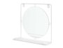 GIFTDECOR Miroir étagère mural blanc