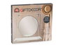 GIFTDECOR Miroir étagère mural blanc