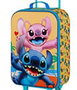 Karactermania Maleta Trolley Soft 3D Lilo y Stitch Ocean Bleu 52 cm