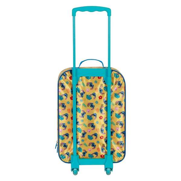Karactermania Valise Cabine Souple pour Enfant 3D Lilo & Stitch Ocean, Dimensions 52 x 33 x 17 cm