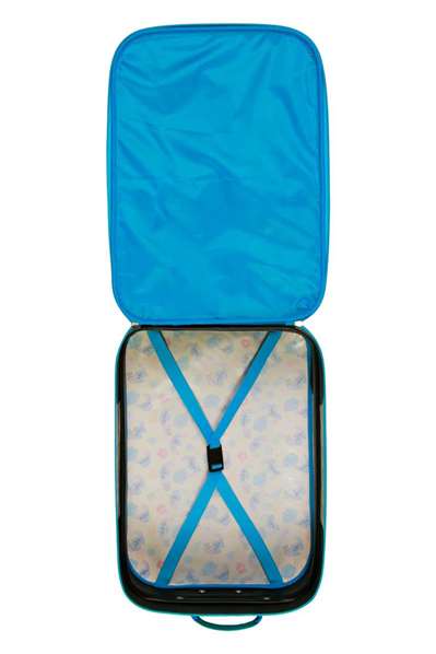 Karactermania Valise Cabine Souple pour Enfant 3D Lilo & Stitch Ocean, Dimensions 52 x 33 x 17 cm