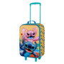 Karactermania Valise Cabine Souple pour Enfant 3D Lilo & Stitch Ocean, Dimensions 52 x 33 x 17 cm