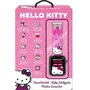 Kids Licensing Montre Connectée Hello Kitty HK50264 avec Application, Écran Personnalisable, Podomètre, Enregistreur Vocal et Calculatrice, pour Enfant - Charge USB