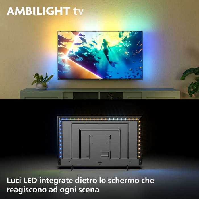 TV intelligente Philips 55PUS8010/12 4K Ultra HD 55" LED TV intelligente Philips 55PUS8010/12 4K Ultra HD 55" LED