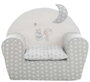 Creaciones Llopis Fauteuil pour enfant Stars Gris