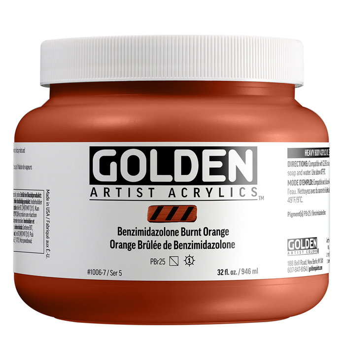 Golden Benzimidazolona Naranja Quem. Heavy Body Golden Benzimidazolona Naranja Quem. Heavy Body