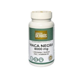 DERBOS Maca negra 8000 mg 60 capsules