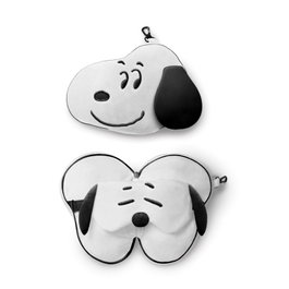PUCKATOR Almohada de voyage avec masque intégré Snoopy Relaxeazzz