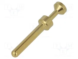 HARTING Contact mâle industriel Han E® doré