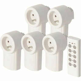 Scs Sentinel Kit de 5 prises télécommandées 2300 W Blanc