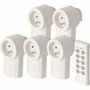 Scs Sentinel Kit de 5 prises télécommandées 2300 W Blanc