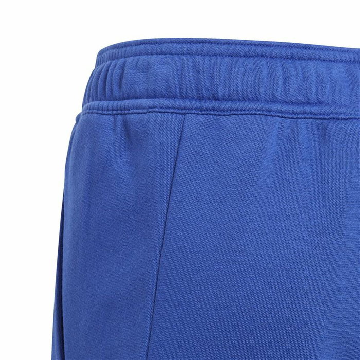 Pantalon de sport long Adidas 3 Bandas Tib Pt Infantil Bleu Unisexe