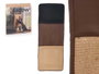 Mascow Support pour griffoir de canapé 46x1x119 cm Marron Sisal Polyester PU (Set de 6)
