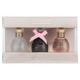 Sarah Jessica Parker - Set de Parfums pour Femme : Lovely, Lovely Sheer et Born Lovely en Eau de Parfum - 3 flacons de 10 ml