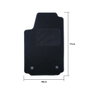 OCC Design Tapis sur mesure pour Audi A2 (1999-2005) 5PZ