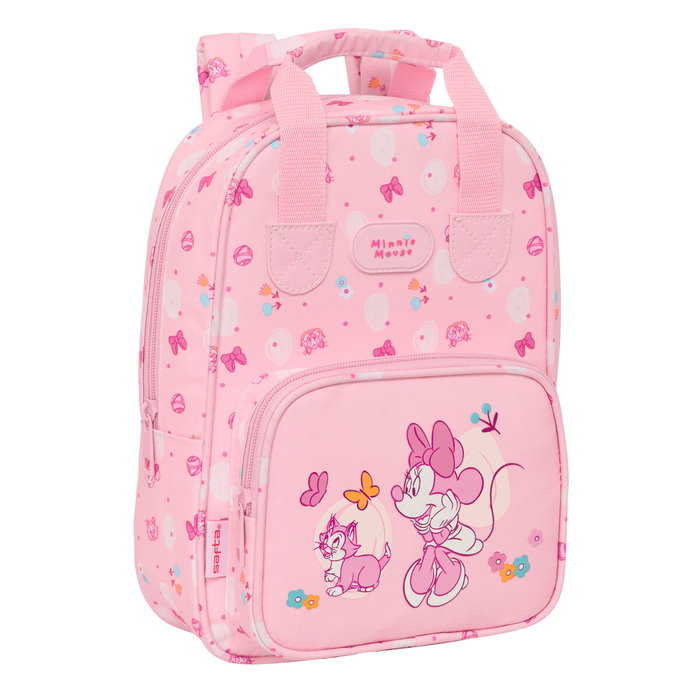 Sac à dos enfant Minnie Mouse Baby Rose 20 x 28 x 8 cm Sac à dos enfant Minnie Mouse Baby Rose 20 x 28 x 8 cm