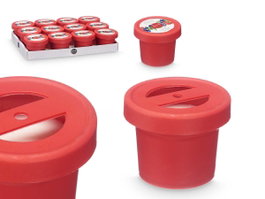 Acorde Désodorisant Gel Voiture Fruits Rouges 100 g 8,4 x 7 x 8,4 cm (Set de 12)