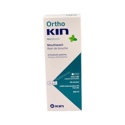 Kin ORTHOKIN Bain de bouche Menthe 500 ml