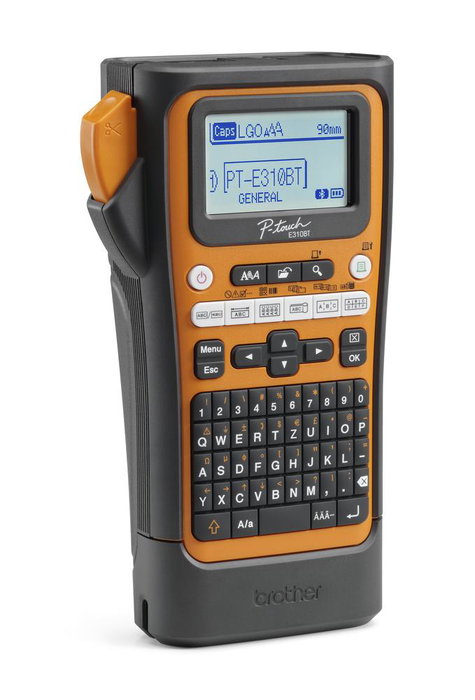 Brother P-touch PT-E300BT Étiqueteuse Professionnelle QWERTY avec Bluetooth et USB