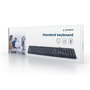 GEMBIRD Clavier Informatique Noir RU Layout USB A