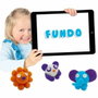 SES Creative Pâte à modeler FunDo Animaux sauvages (3x90g-1x40g)