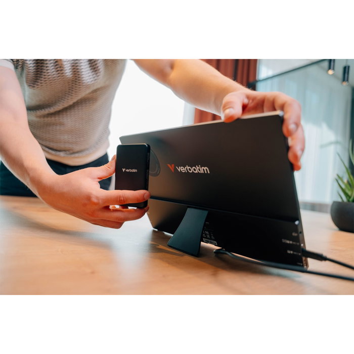 Verbatim Monitor LIGHT avec Powerbank 32088 Black 35,6 cm (14 pouces) inevitable