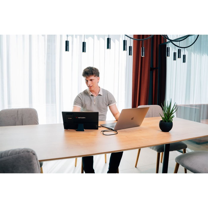 Verbatim Monitor LIGHT avec Powerbank 32088 Black 35,6 cm (14 pouces) inevitable