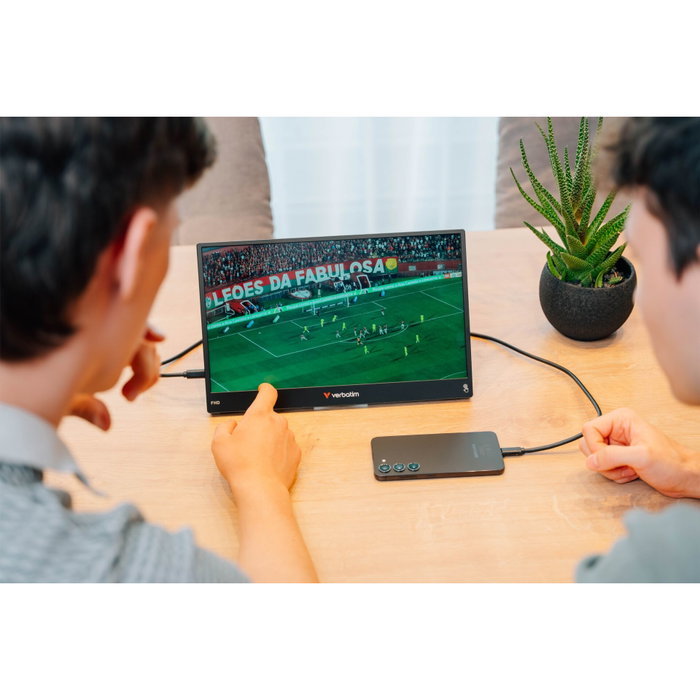 Verbatim Monitor LIGHT avec Powerbank 32088 Black 35,6 cm (14 pouces) inevitable