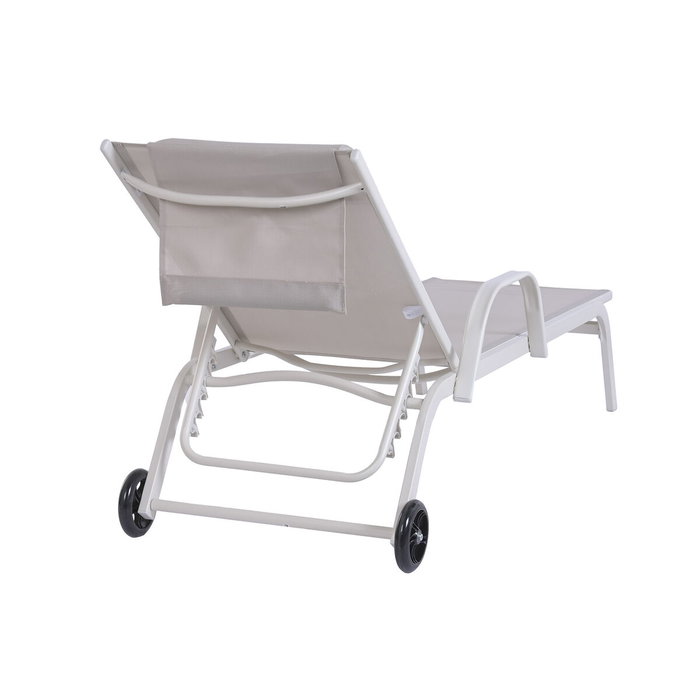 Chaise longue Home ESPRIT Crème 199 X 63 X 101 CM