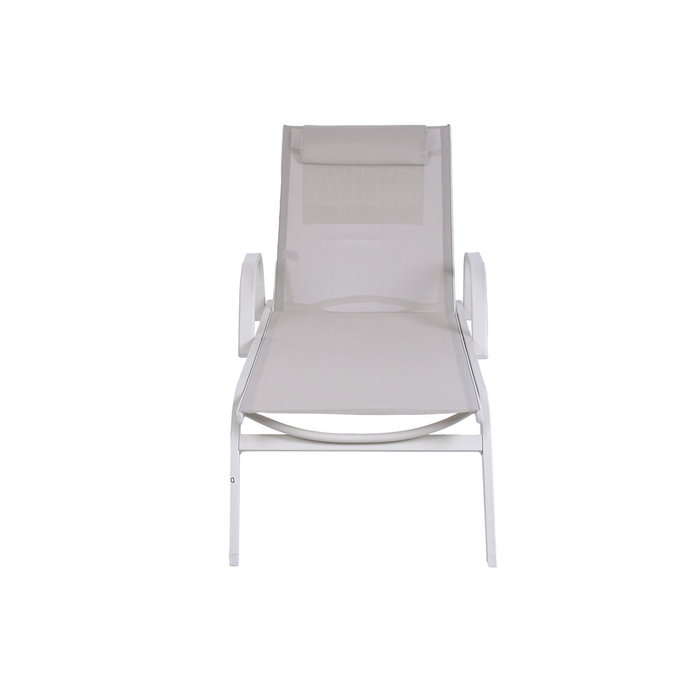 Chaise longue Home ESPRIT Crème 199 X 63 X 101 CM