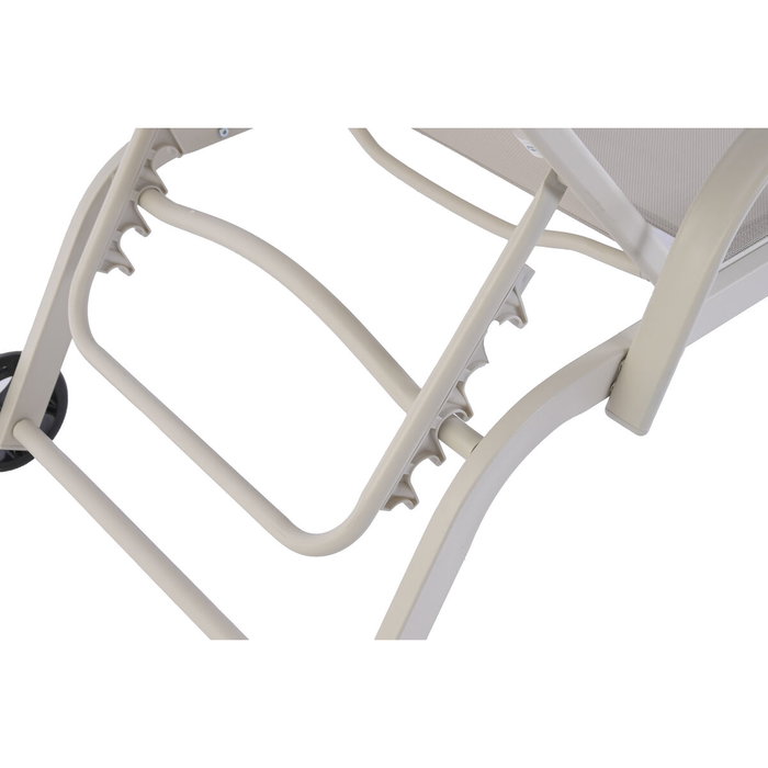 Chaise longue Home ESPRIT Crème 199 X 63 X 101 CM