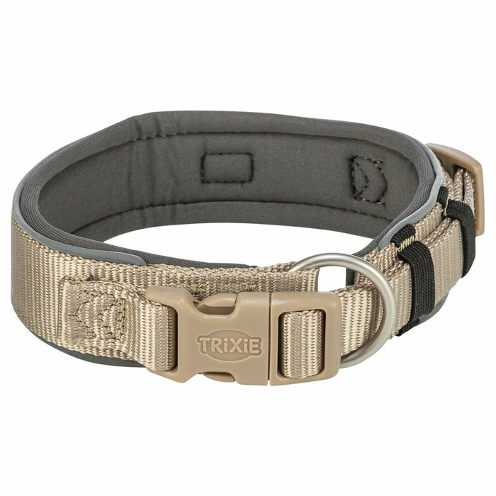 Collier pour Chien Trixie Premium Graphite Sable L 46-55 cm Collier pour Chien Trixie Premium Graphite Sable L 46-55 cm