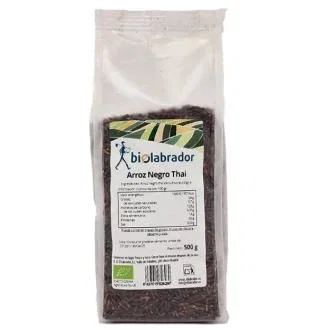BIOLABRADOR Arroz Negro Thai - Riz noir thaï de culture biologique - 500 g BIOLABRADOR Arroz Negro Thai - Riz noir thaï de culture biologique - 500 g