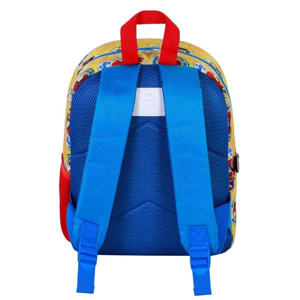 Karactermania Sac à dos 3D Spider-Man Team-up pour enfant, 26 x 11 x 31 cm, compartiment unique, bretelles rembourrées