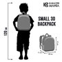 Karactermania Sac à dos 3D Spider-Man Team-up pour enfant, 26 x 11 x 31 cm, compartiment unique, bretelles rembourrées