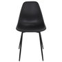 Home Deco Factory Silla Gustav Negra