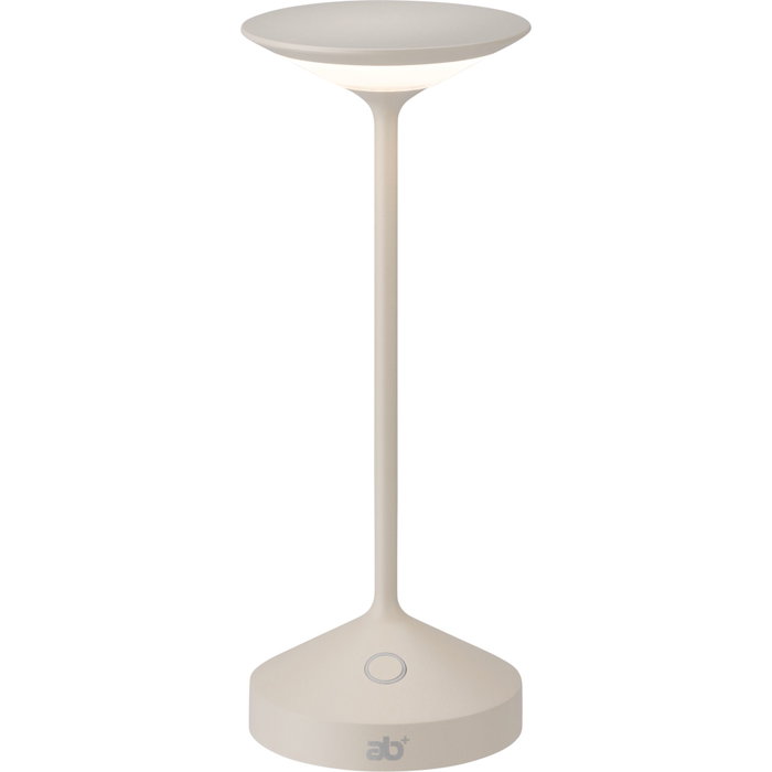 ab+ Tempo Mini Lampe de table portable sable ab+ Tempo Mini Lampe de table portable sable