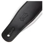 LEVYS Correa Amped Leather Series 3" - Noire et Blanche