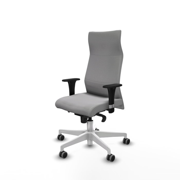 Piqueras Y Crespo Fauteuil de direction Albacete, mécanisme synchro, Gris clair Piqueras Y Crespo Fauteuil de direction Albacete, mécanisme synchro, Gris clair