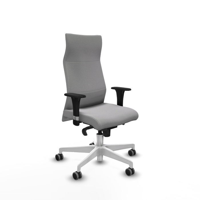 Piqueras Y Crespo Fauteuil de direction Albacete, mécanisme synchro, Gris clair Piqueras Y Crespo Fauteuil de direction Albacete, mécanisme synchro, Gris clair