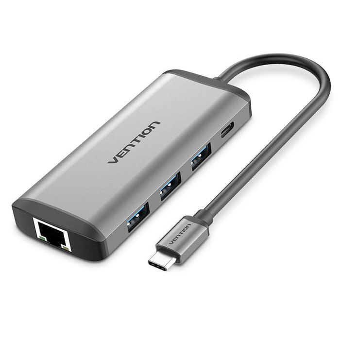 Hub USB Vention CNDHB Argenté Hub USB Vention CNDHB Argenté