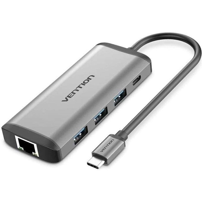 Hub USB Vention CNDHB Argenté