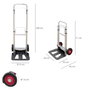 WOLFPACK LINEA PROFESIONAL Diable Maurer en aluminium pliable 90 kg