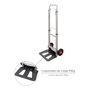 WOLFPACK LINEA PROFESIONAL Diable Maurer en aluminium pliable 90 kg