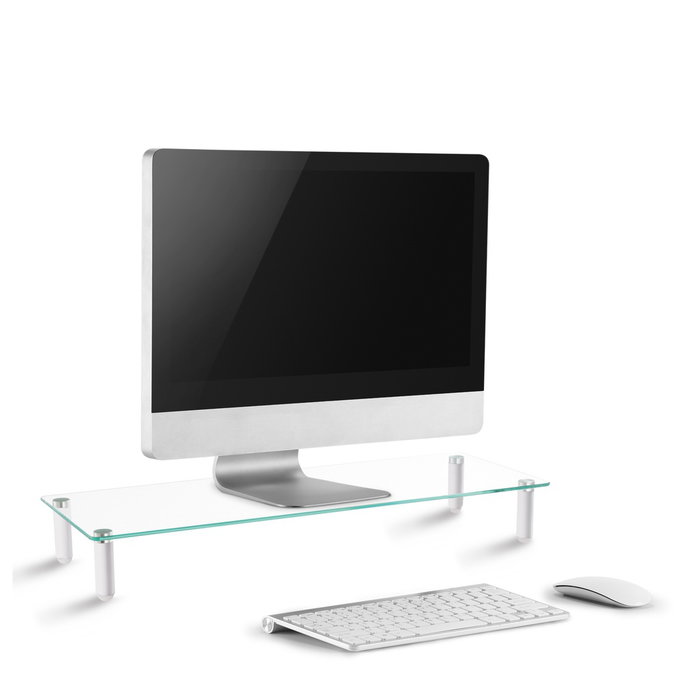 Holmios Support élévateur de moniteur Transparent