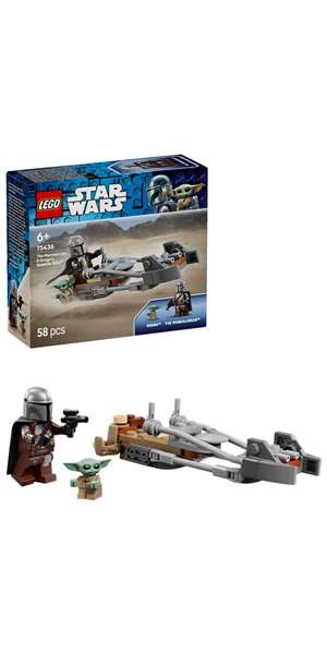 LEGO Star Wars Moto Speeder du Mandalorien et Grogu