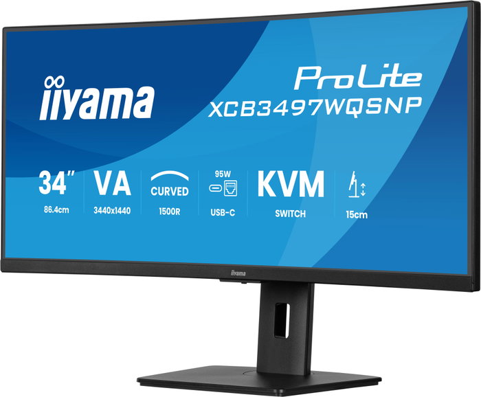 iiyama ProLite XCB3497WQSNP-B1 34 pouces UWQHD Incurvé